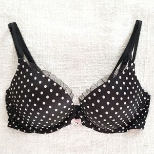 VS polka dot push up bra